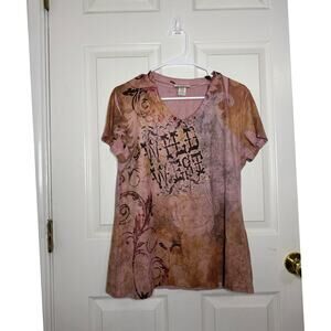 Vintage Women’s Y2K Jody California 90s Wild West Short Sleeve Graphic T size XL